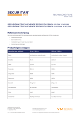 Securitan zelfklevende EPDM polyback - TF